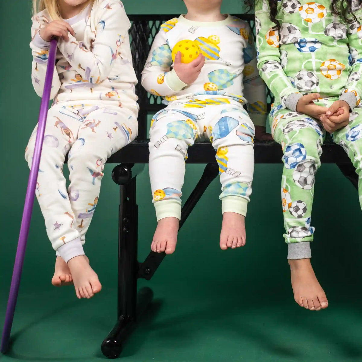 Soccer Field Organic Cotton Sleep & Play