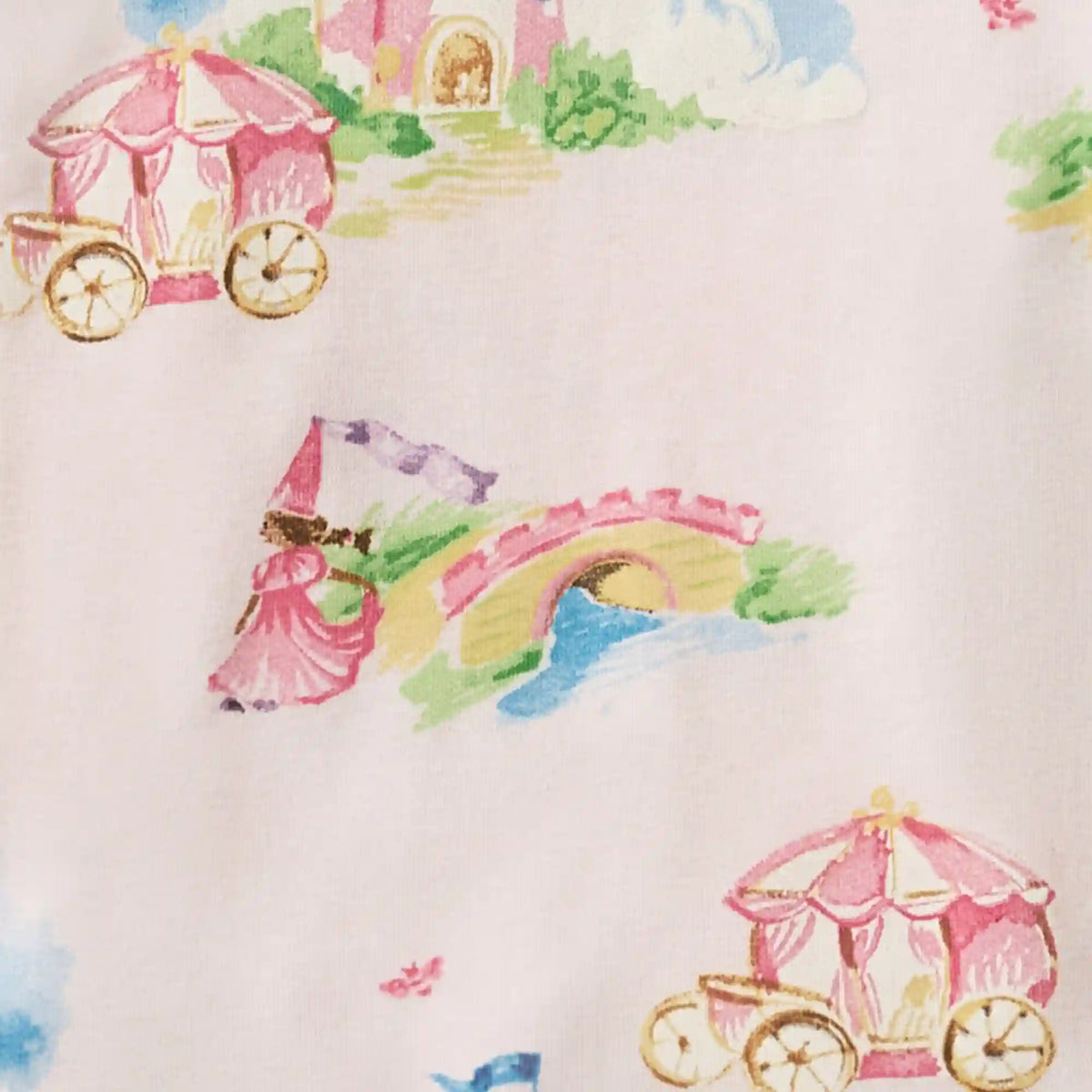 Pretty Princess Organic Cotton Two-Piece Pajamas