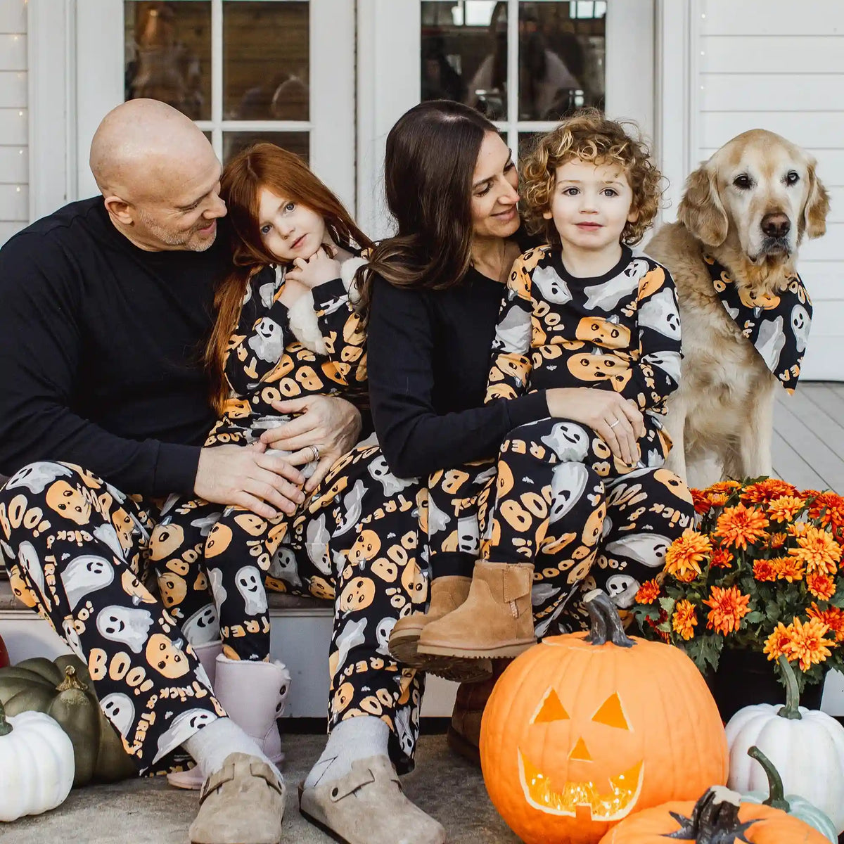 Boo! Family Matching Organic Cotton Two-Piece Pajamas
